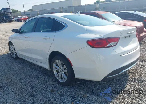 2015 Chrysler 200 Limited из США, поврежденный, VIN 1C3CCCAB5FN653834